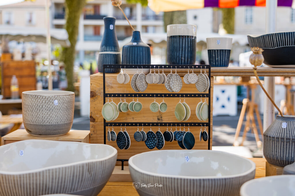 zoom de mon stand et focus sur bijou